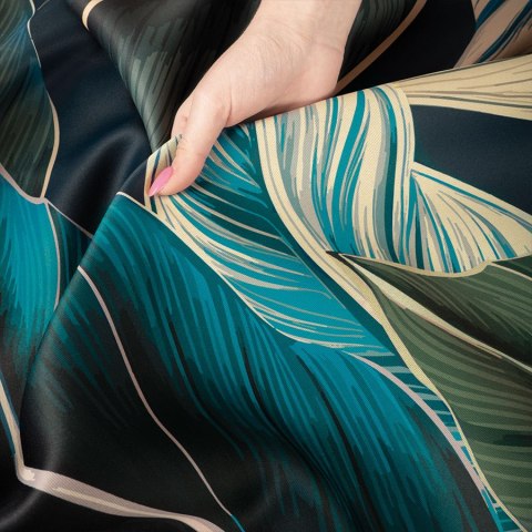 ZURIN Tkanina na zasłony BLACKOUT, wys. 300cm, kolor granatowy D00243/BLC/002/000300/1