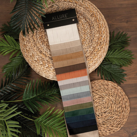 CHARLOTTA Tkanina na zasłony, wys. 300cm, kolor 016 rdzawy 374808/TDP/016/000300/1