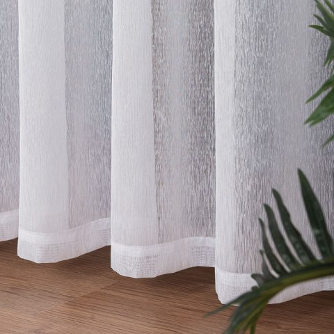 Firana gotowa na przelotkach, 140x250 cm, kolor biały 400001/FGP/001/140250/1