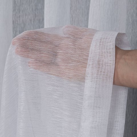 Firana gotowa na przelotkach, 140x250 cm, kolor biały 400001/FGP/001/140250/1