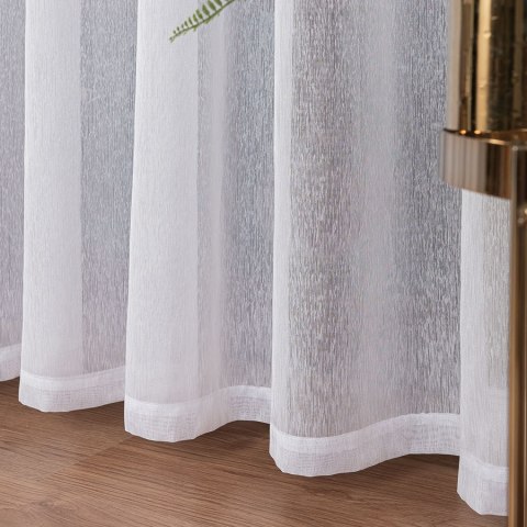 Firana gotowa na przelotkach, 250x300cm, kolor biały 400001/FGP/001/300250/1