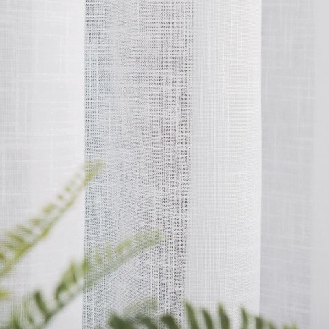 Firanka fantazyjna z ołowianką, wys. 300cm, kolor biały 400002/OLO/001/000300/1