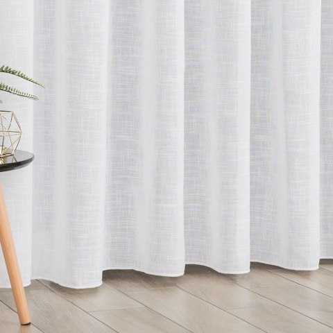 Firanka fantazyjna z ołowianką, wys. 300cm, kolor biały 400002/OLO/001/000300/1