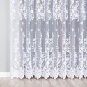 LUDWIKA Firanka żakardowa ze wzorem po całości, wys. 270cm, kolor biały 023092/000/001/000270/1