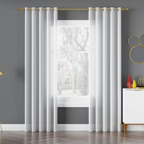 ARUBA Tkanina na zasłony wodoodporna, wys. 300cm, kolor biały 759330/TDP/001/000300/1