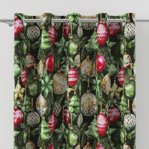 BOMBKI Tkanina na zasłony NINA WODOODPORNA, szer. 160cm, kolor 002 zielony DBN274/NIW/002/160000/1