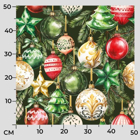 BOMBKI Tkanina na zasłony NINA WODOODPORNA, szer. 160cm, kolor 002 zielony DBN274/NIW/002/160000/1