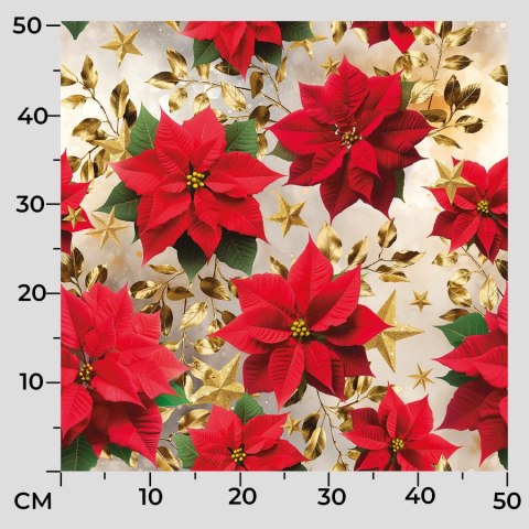 GWIAZDA BETLEJEMSKA Tkanina na zasłony NINA WODOODPORNA, szer. 160cm, kolor 009 wielokolorowy DBN272/NIW/009/160000/1