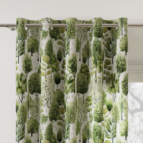 ARBOREA Tkanina na zasłony VELVET, szer. 150cm, kolor 002 zielony D00300/VEL/002/150000/1