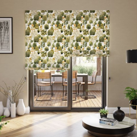 ARBOREA Tkanina na zasłony VELVET, 150cm, kolor 008 żółty D00300/VEL/008/150000/1