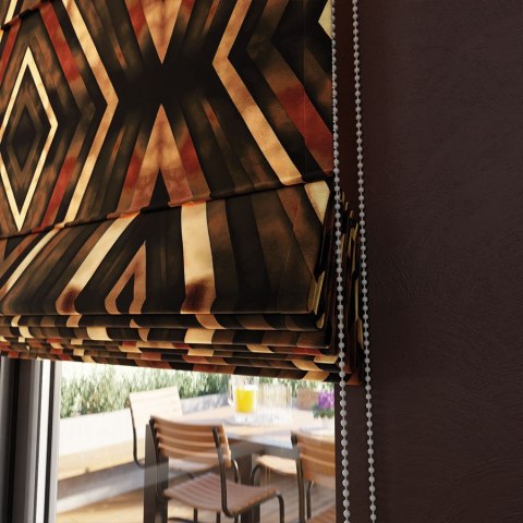 DIAMENTEM Tkanina na zasłony VELVET, szer. 150cm, kolor 011 rudo-miedziany D00305/VEL/011/150000/1