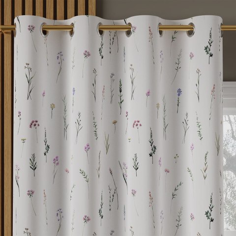 INGRID Tkanina na zasłony typu MILAS, szer. 150cm, kolor biały D00294/MIL/001/150000/1