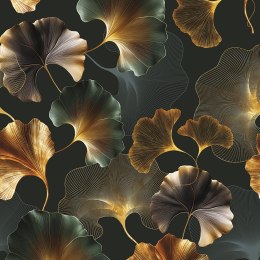 MARISEL Tkanina na zasłony VELVET, szer. 150cm, kolor 002 zielony D00302/VEL/002/150000/1