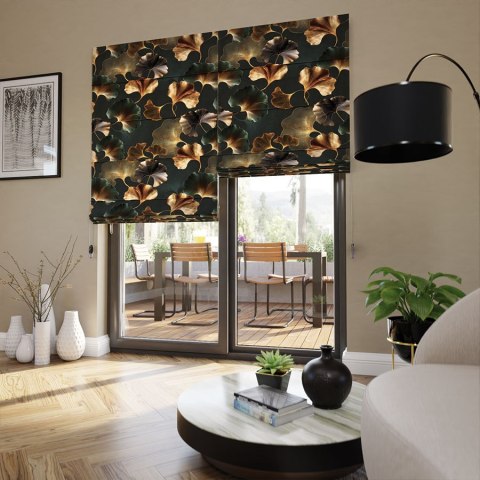 MARISEL Tkanina na zasłony VELVET, szer. 150cm, kolor 002 zielony D00302/VEL/002/150000/1