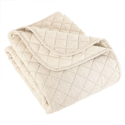 MOLLY Narzuta dekoracyjna, rozmiar 220x240cm, kolor 804 kremowy 651350/NAP/804/220240/1