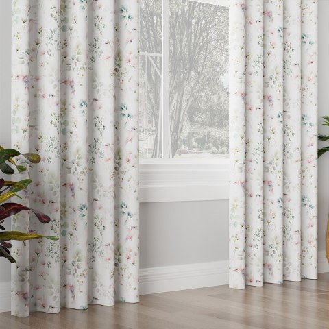 POLINA Tkanina na zasłony VELVET, szer. 150cm, kolor 013 różowy D00128/VEL/013/150000/1