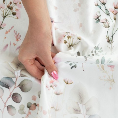 POLINA Tkanina na zasłony VELVET, szer. 150cm, kolor 013 różowy D00128/VEL/013/150000/1