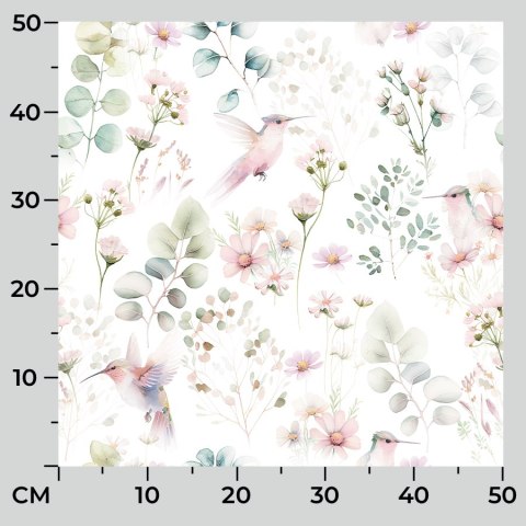 POLINA Tkanina na zasłony VELVET, szer. 150cm, kolor 013 różowy D00128/VEL/013/150000/1