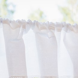 RACHELA Zazdrostka gotowa z ażurem, 90x150cm, kolor biały 912432/ZAZ/001/150090/1