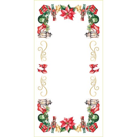 DZIADKI DO ORZECHÓW MIX Bieżnik NINA WODOODPORNA, 60x120cm, wielokolorowy PBN267/KSP/C09/060120/1