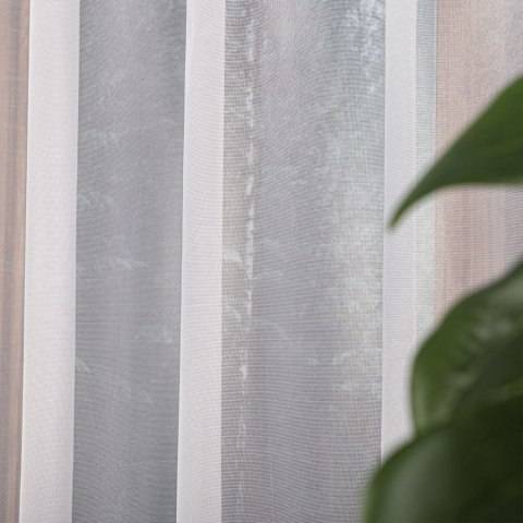 ELZA Firanka żakardowa gotowa, 145x230cm, kolor biały 023456/FBP/001/145230/1