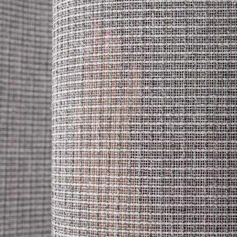 Firanka typu bukla z ołowianką, wys. 300cm, kolor 006 ciemny szary 001021/OLO/006/000300/1