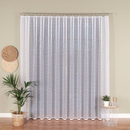 KAYLA Firanka żakardowa, wys. 250cm, kolor biały 044276/000/001/000250/1