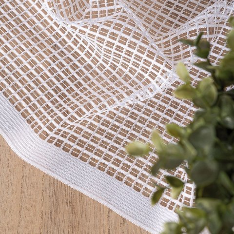 KAYLA Firanka żakardowa, wys. 250cm, kolor biały 044276/000/001/000250/1