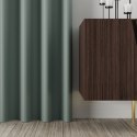 Zasłona gotowa typu blackout na przelotkach, 140x250 cm, kolor 227 szałwiowy zielony TD0015/ZGP/227/140250