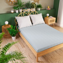 DREAMY PREMIUM Prześcieradło jersey z gumką, 180x200cm, kolor 015 niebieski 100033/JEG/015/180200/1