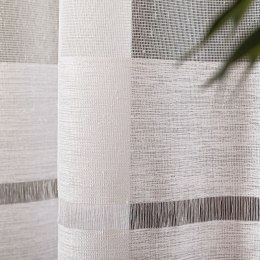 Firanka fantazyjna z ołowianką, wys. 300cm, kolor biały 003251/OLO/001/000300/1