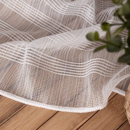 Firanka fantazyjna z ołowianką, wys. 320 cm, kolor biały 002134/OLO/001/000320/1