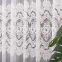 Firanka żakardowa, pasowa, wys. 150cm, kolor biały 361370/000/001/000150/1