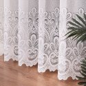 Firanka żakardowa, pasowa, wys. 250cm, kolor biały 361070/000/001/000250/1