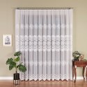 Firanka żakardowa, pasowa, wys. 250cm, kolor biały 361370/000/001/000250/1