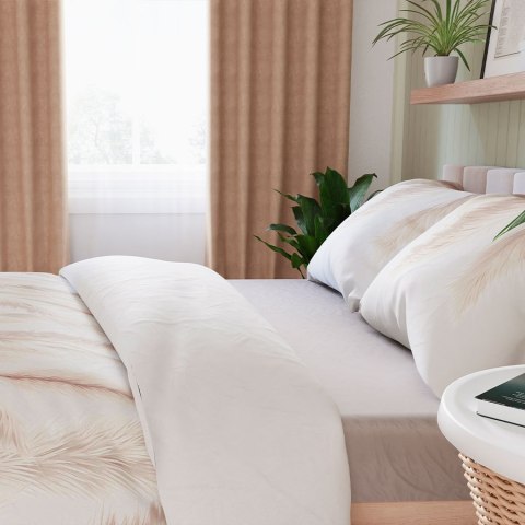 INDINA Komplet pościeli z bawełny satynowej 220x200cm 100076/SAT/000/220200/1