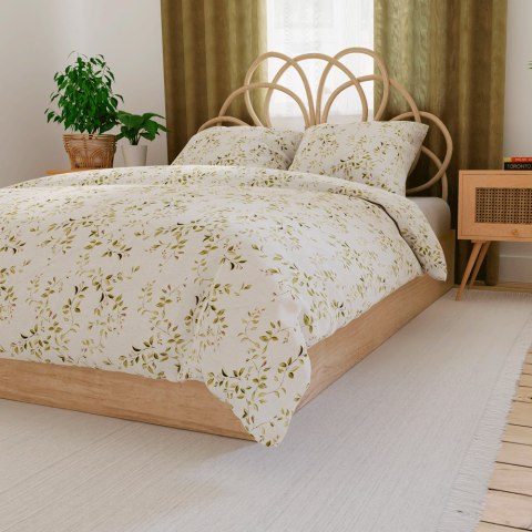 ORLINA Komplet pościeli z bawełny satynowej 220x200cm 100085/SAT/000/220200/1