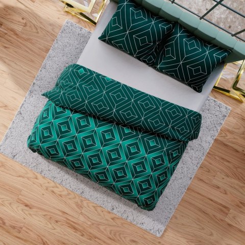 SAPHIRA Komplet pościeli z bawełny satynowej 160x200cm 100083/SAT/000/160200/1