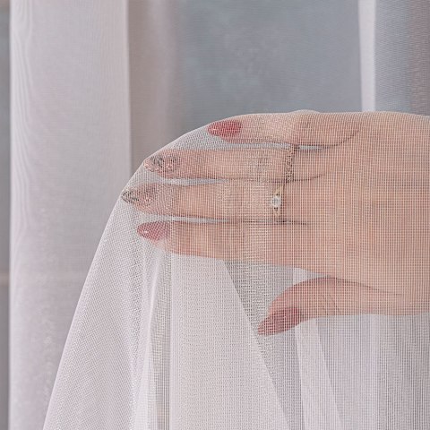 Firanka fantazyjna, wys. 300cm, kolor biały 423085/000/001/000300/1