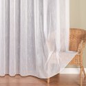 Firanka fantazyjna z ołowianką, wys. 250 cm, kolor biały 021102/OLO/001/000250/1