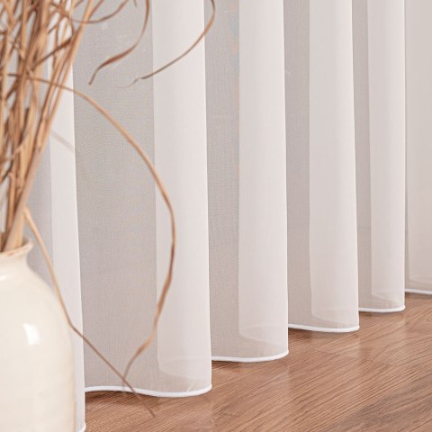 Firanka fantazyjna z ołowianką, wys. 300cm, kolor 002 krem 017580/OLO/002/000300/1