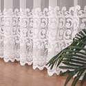 Firanka haftowana na markizecie, pasowa, wys. 280cm, kolor biały 009363/433/001/000280/1