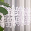 Firanka haftowana na markizecie, pasowa, wys. 280cm, kolor biały 009363/433/001/000280/1