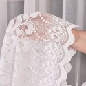 Firanka haftowana na markizecie, pasowa, wys. 280cm, kolor biały 009363/433/001/000280/1
