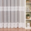 Firanka haftowana na markizecie, pasowa, wys. 280cm, kolor biały 009366/433/001/000280/1