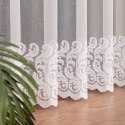 Firanka haftowana na markizecie, pasowa, wys. 280cm, kolor biały 009366/433/001/000280/1