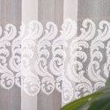 Firanka haftowana na markizecie, pasowa, wys. 280cm, kolor biały 009366/433/001/000280/1
