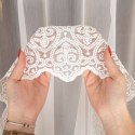 Firanka haftowana ze wzorem na samym dole, wys. 300cm, kolor 010 offwhite 127677/768/010/000300/1