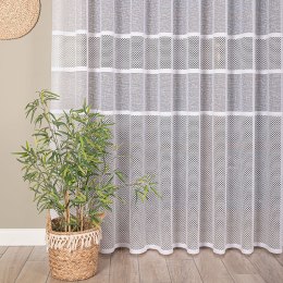 Firanka żakardowa pasowa, wys. 250cm, kolor biały 115065/000/001/000250/1