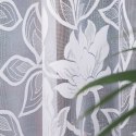 Firanka żakardowa ze wzorem po całości wys. 300cm, kolor biały 023338/000/001/000300/1